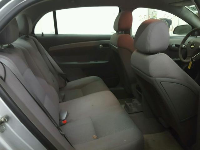 1G1ZG57B09F162981 - 2009 CHEVROLET MALIBU LS ვერცხლისფერი ფოტო 6