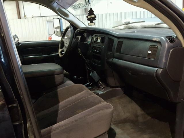 3D7KU28683G707225 - 2003 DODGE RAM 2500 S BLACK photo 5