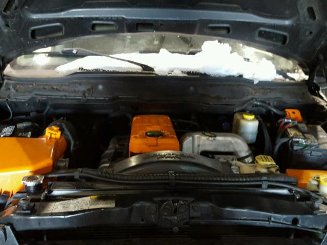 3D7KU28683G707225 - 2003 DODGE RAM 2500 S BLACK photo 7