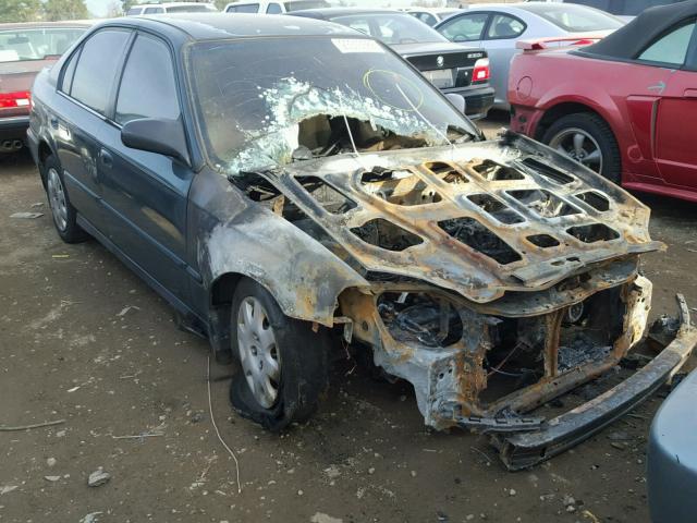 2HGEJ6612XH527583 - 1999 HONDA CIVIC BASE GREEN photo 1