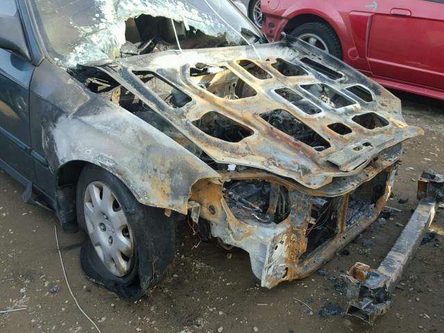 2HGEJ6612XH527583 - 1999 HONDA CIVIC BASE GREEN photo 9