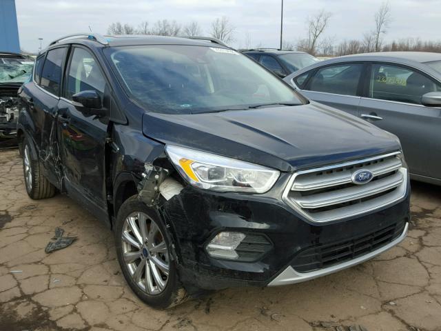 1FMCU9J93HUC86655 - 2017 FORD ESCAPE TIT BLACK photo 1