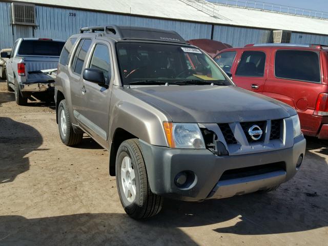 5N1AN08W55C631858 - 2005 NISSAN XTERRA OFF GRAY photo 1