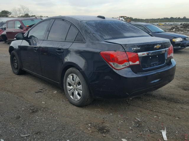 1G1PA5SH5F7172495 - 2015 CHEVROLET CRUZE LS BLACK photo 3