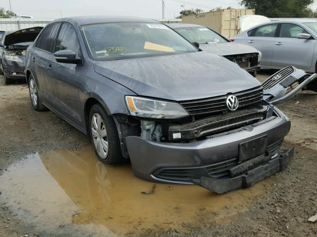 3VWDZ7AJXBM326389 - 2011 VOLKSWAGEN JETTA SE GRAY photo 1