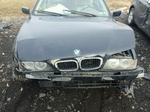 WBADT63422CH93104 - 2002 BMW 530 I AUTO BLACK photo 7