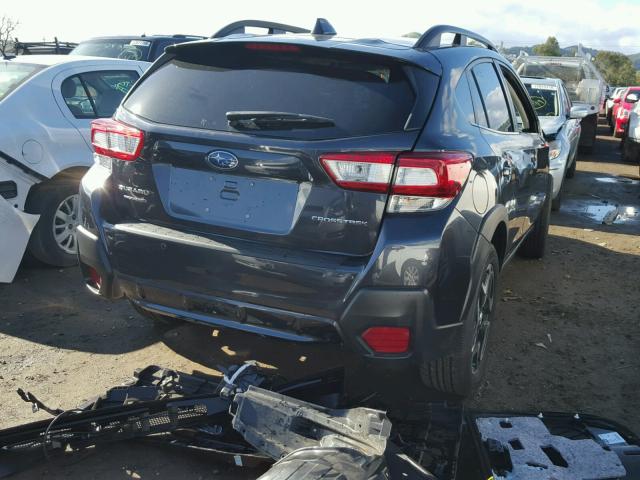 JF2GTAMC9JH206440 - 2018 SUBARU CROSSTREK BLACK photo 4