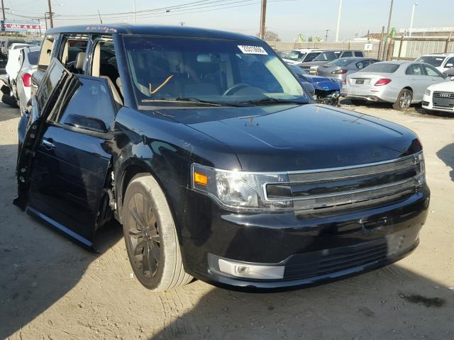 2FMGK5C82HBA05620 - 2017 FORD FLEX SEL BLACK photo 1