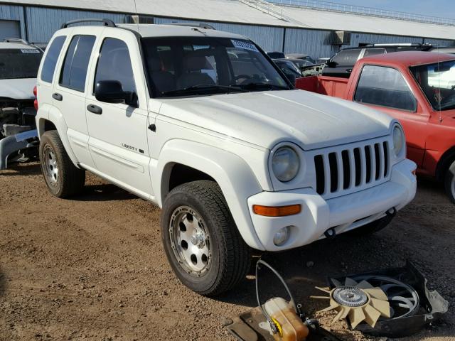 1J4GL58K32W221353 - 2002 JEEP LIBERTY LI WHITE photo 1