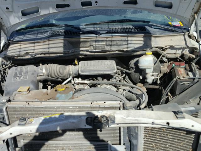 1D7HA16K07J609744 - 2007 DODGE RAM 1500 S WHITE photo 7