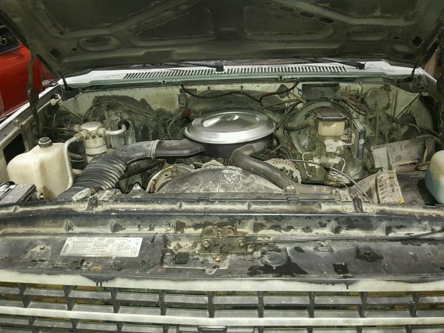 1GNEV16K9MF138507 - 1991 CHEVROLET SUBURBAN V SILVER photo 7