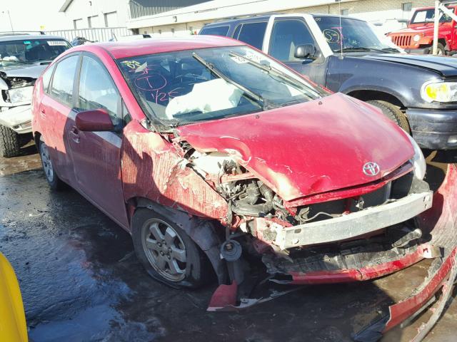 JTDKB22U267504676 - 2006 TOYOTA PRIUS RED photo 1