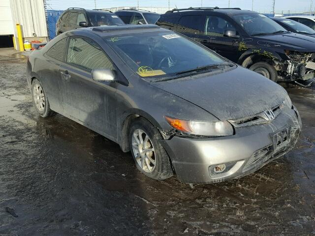 2HGFG21527H100510 - 2007 HONDA CIVIC SI GRAY photo 1