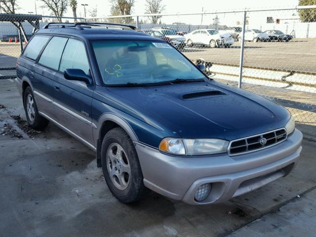 4S3BG6854X6640923 - 1999 SUBARU LEGACY OUT GREEN photo 1