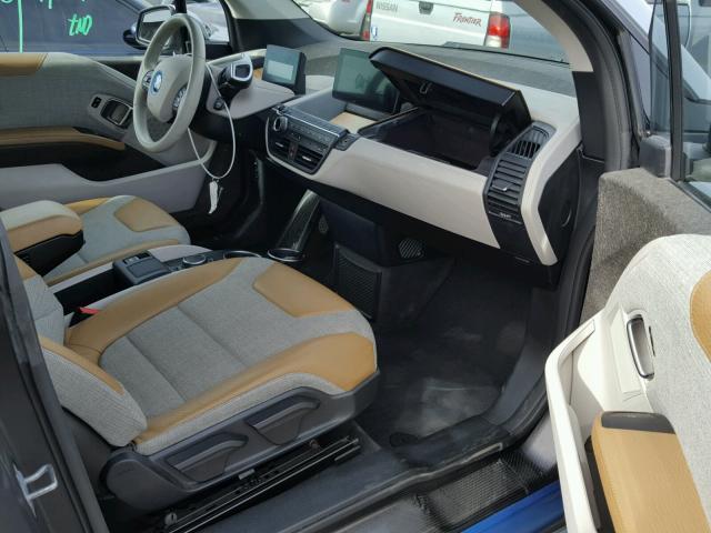 WBY1Z4C56EV277253 - 2014 BMW I3 REX ვერცხლისფერი ფოტო 5