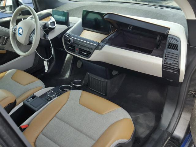 WBY1Z4C56EV277253 - 2014 BMW I3 REX ვერცხლისფერი ფოტო 9