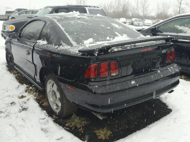 1FAFP42XXWF206929 - 1998 FORD MUSTANG GT BLACK photo 3