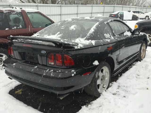 1FAFP42XXWF206929 - 1998 FORD MUSTANG GT BLACK photo 4