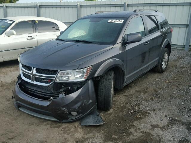 3C4PDCBG7GT206718 - 2016 DODGE JOURNEY SX GRAY photo 2