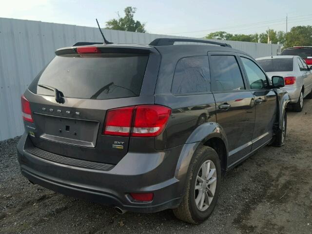 3C4PDCBG7GT206718 - 2016 DODGE JOURNEY SX GRAY photo 4