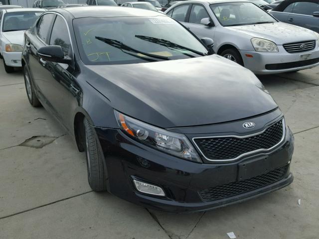 5XXGM4A70EG301931 - 2014 KIA OPTIMA LX BLACK photo 1