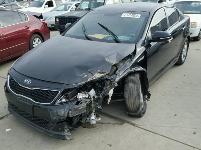 5XXGM4A70EG301931 - 2014 KIA OPTIMA LX BLACK photo 2