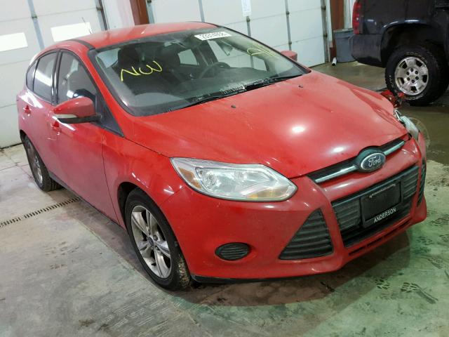 1FADP3K23DL373055 - 2013 FORD FOCUS SE RED photo 1