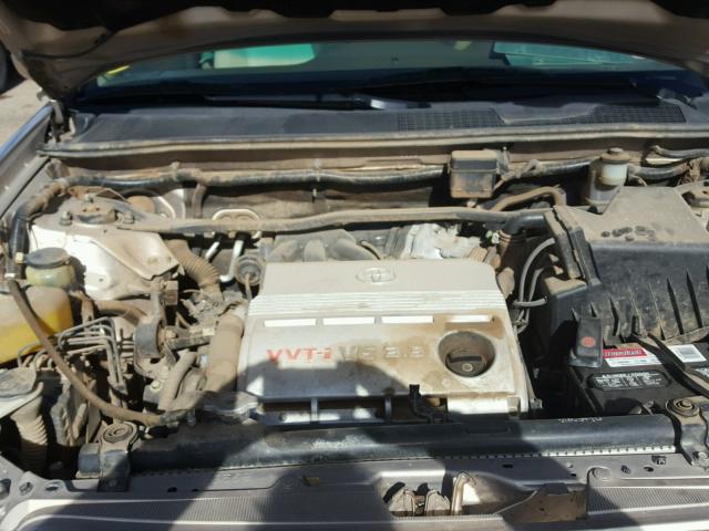 JTEGP21A740033009 - 2004 TOYOTA HIGHLANDER GOLD photo 7