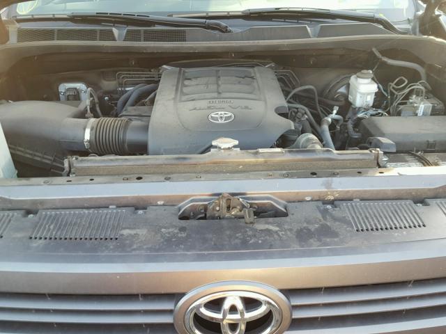 5TFEM5F19FX093172 - 2015 TOYOTA TUNDRA CRE GRAY photo 7