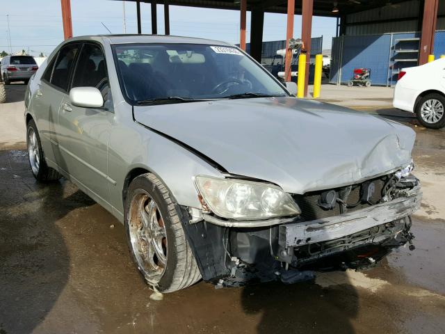 JTHBD192130065644 - 2003 LEXUS IS 300 SILVER photo 1