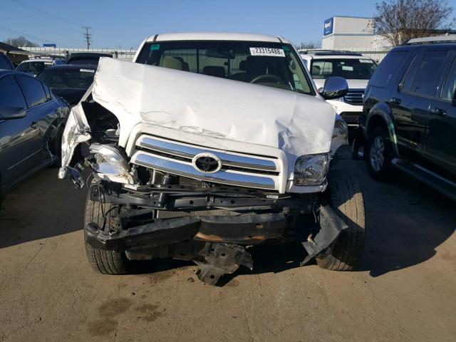 5TBRU34165S455934 - 2005 TOYOTA TUNDRA ACC WHITE photo 7