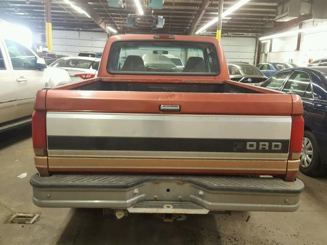 1FTEX14N7RKA74806 - 1994 FORD F150 RED photo 6