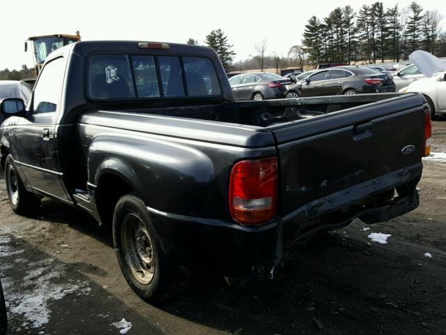 1FTCR10U2RPB21208 - 1994 FORD RANGER BLACK photo 3