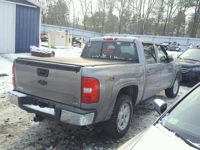 2GCEK13M271533700 - 2007 CHEVROLET SILVERADO GRAY photo 4