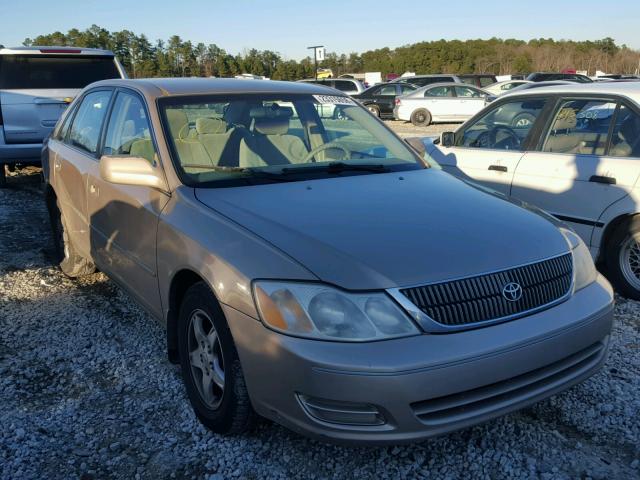 4T1BF28B01U143965 - 2001 TOYOTA AVALON XL TAN photo 1