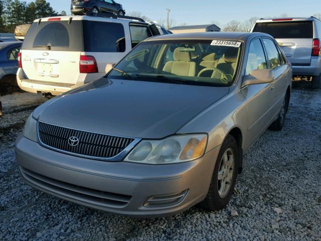 4T1BF28B01U143965 - 2001 TOYOTA AVALON XL TAN photo 2