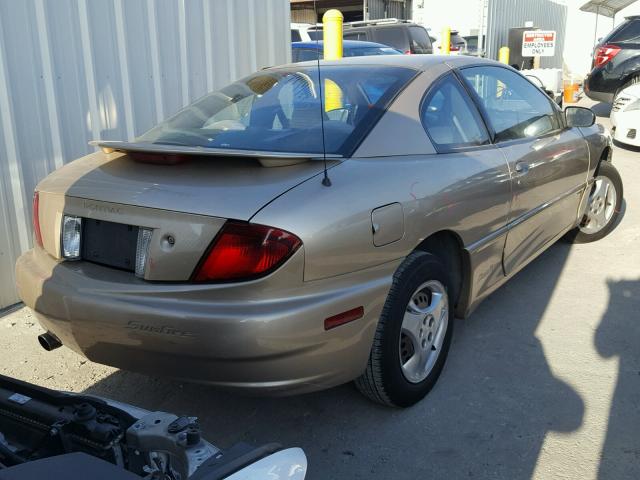 3G2JB12F85S108862 - 2005 PONTIAC SUNFIRE GOLD photo 4