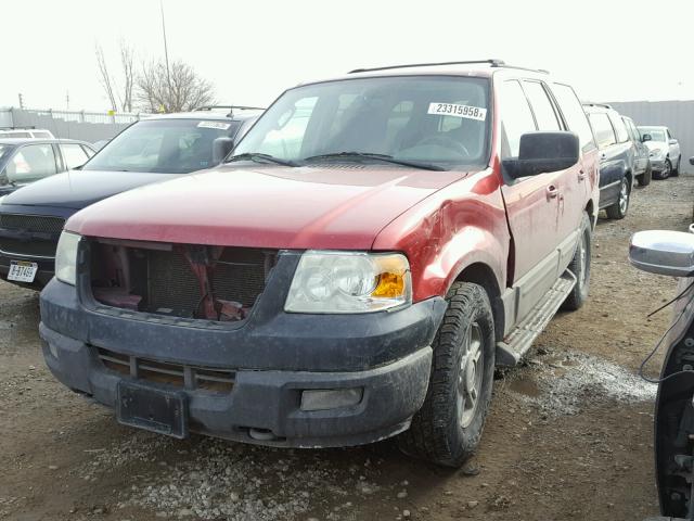 1FMPU16LX4LA02445 - 2004 FORD EXPEDITION MAROON photo 2