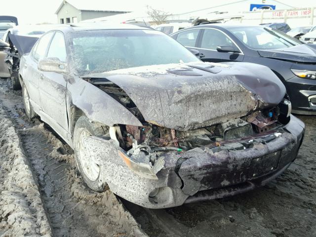 1G2WP52K12F232919 - 2002 PONTIAC GRAND PRIX BLACK photo 1