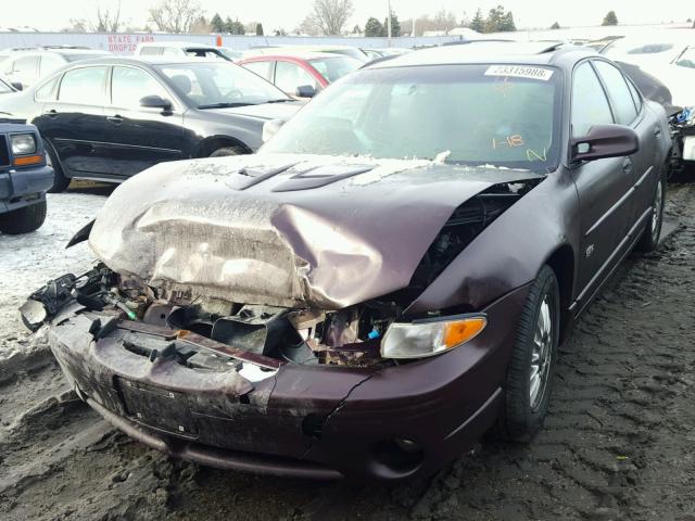 1G2WP52K12F232919 - 2002 PONTIAC GRAND PRIX 黑色 照片 2