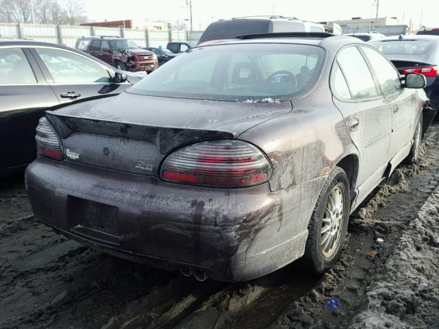 1G2WP52K12F232919 - 2002 PONTIAC GRAND PRIX BLACK photo 4