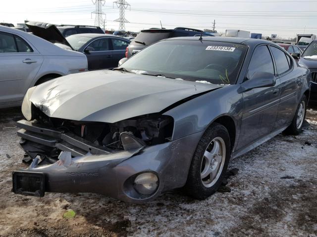 2G2WS522451216997 - 2005 PONTIAC GRAND PRIX GRAY photo 2