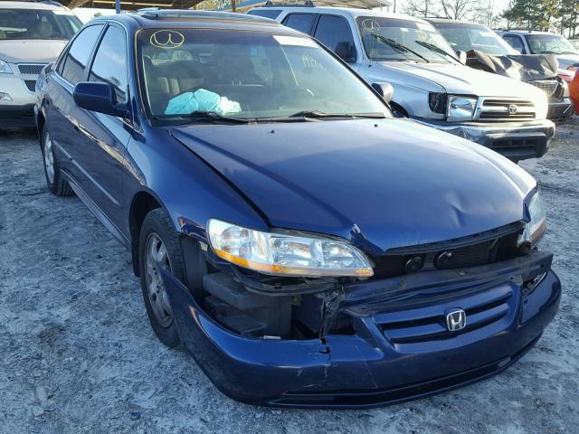 JHMCG56691C004547 - 2001 HONDA ACCORD EX BLUE photo 1