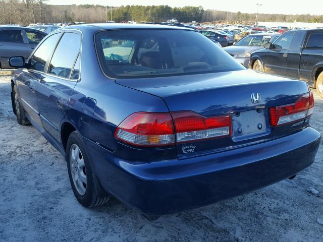 JHMCG56691C004547 - 2001 HONDA ACCORD EX BLUE photo 3