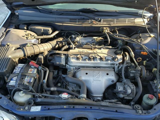 JHMCG56691C004547 - 2001 HONDA ACCORD EX BLUE photo 7