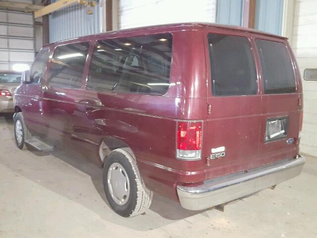 1FMRE11LX5HB07861 - 2005 FORD ECONOLINE MAROON photo 3