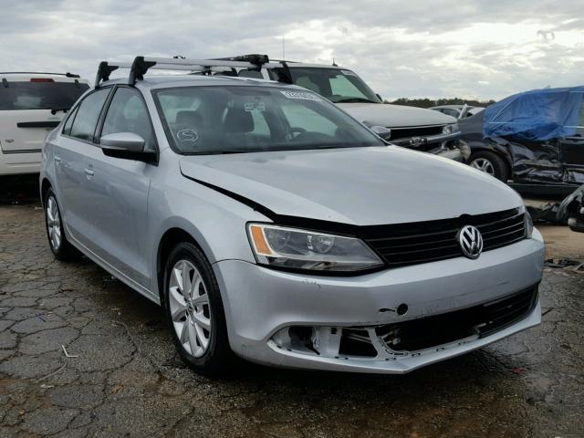 3VWBX7AJ4BM393387 - 2011 VOLKSWAGEN JETTA SE SILVER photo 1