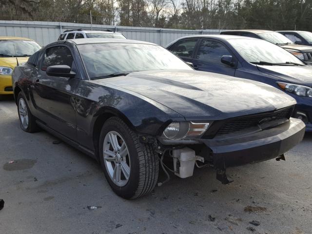 1ZVBP8AM9C5267078 - 2012 FORD MUSTANG BLACK photo 1