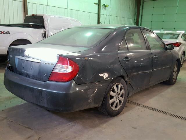 4T1BF30K83U556043 - 2003 TOYOTA CAMRY LE GRAY photo 4