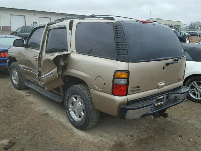 1GKEK13T35R136223 - 2005 GMC YUKON Marrón foto 3